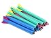 Kidsthrill Finger Foam Toy Rockets| Flying Rocket Launcher| Slingshot for Kids |Girls & Boys Outdoor Toys |Summer Toys |Party Favors | Party Pack of 12 Assorted Color