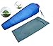 BATEERUN Sleeping Bag Liner Travel and Camping Sheet, Camping Sleep Sack, Envelope Sleeping Sheet Backpack, Outdoor Travel Sheet Blanket Blue,Mediumthumb 3