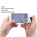 USB C Cable, Daker Right Angle 90 Degree Nylon Braided Fast Charger Type C Cord Compatible with Galaxy S8/S8+, Note 8, Google Pixel XL, LG G5/G6/V20, ZTE Zmax Pro Z981(Black)
