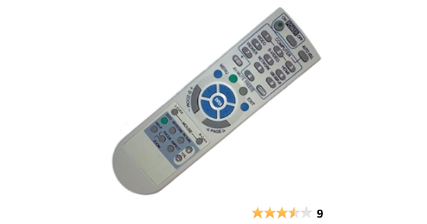  Replaced Remote Control Patible For Nec M300w Vt48 Np110 Np1250 Np600s Np310 Projector Electronics