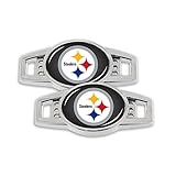 NFL Pittsburgh Steelers Shoe Charm, 2-Pack
