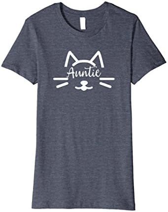 Womens Premium Womens Auntie Shirt From Nephew Niece Best Aunt Ever Small Heather Blue
