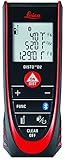Leica DISTO D2 New 330ft Laser Distance Measure with Bluetooth 4.0, Black/Red