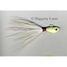Bucktail Jig-Ultra Minnow Fish Guppy Head-Striper Fluke Flounder Fishing Lure - 2oz to 8oz