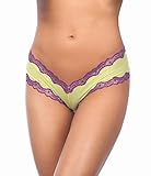 Honeydew Fine Mesh Low Rise Ribbon Lace Boyshort 311
