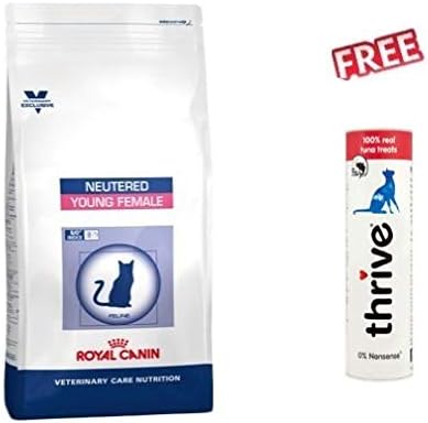 Royal Canin Vet Care Nutrition Cat Neutered Young Female 2 x 10kg Complete Dry Food Rich in Protein to Maintain an Ideal Body Weight Healthy Urinary System