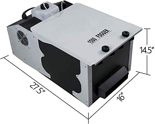 Tengchang 1500W Low Lying Smoke Fog Dry Ice Effect Machine DJ Stage Wireless Remote - Thumbnail 2