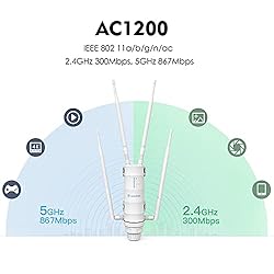 WAVLINK AC1200 Outdoor Weatherproof WiFi