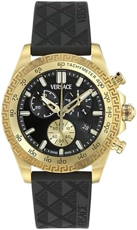 Amazon.com: Versace V-Chrono Classic Collection Luxury Mens Watch