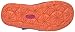 KEEN Big Kid's Moxie Closed Toe Casual Sandal, Purple Wine/Nasturtium, 1 BK (Big Kid's) US
