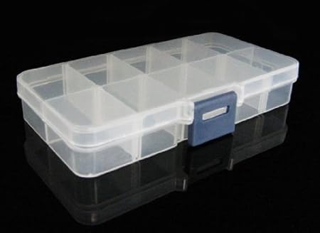 Yudu - Caja de almacenaje (10 compartimentos): Amazon.es: Hogar