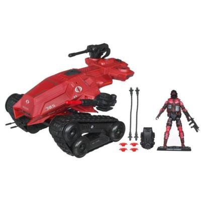 Cobra Crimson H.I.S.S. Tank with Cobra Crimson Horseman Action Figure