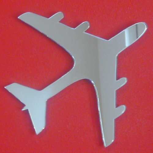 Super Cool Creations Aeroplane Mirrors - 45cm x 45cm