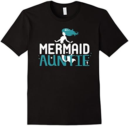 Mermaid Auntie Aunt Mermaid Party T Shirt