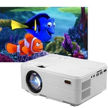 Play New Full HD LED Projector HDMI / USB / AV / SD