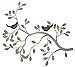 Westcharm 24 in Branches w/Birds and Leaves for Home Outdoor Decorative Metal Wall Sculpture