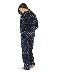 Juego de pijama de invierno para dama, cálido y acogedor, con forro polar