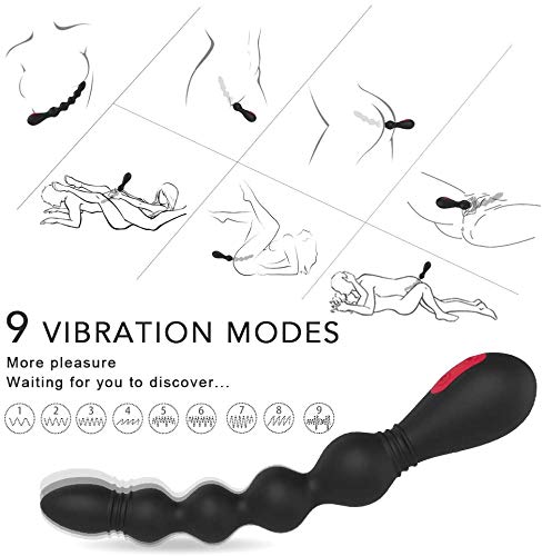 JOURLOVE-Massaggiatore-Portatile-Vibrazione-stimolare-silicone-medico-con-9-modalita-di-vibrazione-per-il-relax-e-il-massaggio-Vibrazione-Impermeabil