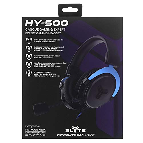 Tnb-CSMGAME500-Elyte-Auriculares-Gaming-con-71-Sonido-Envolvente-Negro