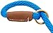 Mendota Pet Slip Leash - Dog Lead and Collar Combo - Made in The USA - Blue, 1/2 in x 6 ft - for Large Breeds