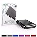 SafeCard RFID Blocking Card Holder Case - Identity Theft Protection, Credit Card Holder and Credit Card Protector - Keep Your Credit Cards Safe - Black