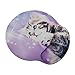 icolor Mouse Pad with Wrist Rest Nonslip Ergonomic Memory Foam Pain Relief Mousepad Desk Mat (9