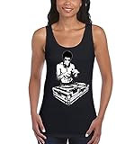 DJ Bruce Lee Womens Fashion Tank Top