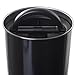 Planetary Design Airscape Stainless Steel Coffee Canister | Food Storage Container | Patented Airtight Lid | Push Out Excess Air Preserve Food Freshness (Medium, Obsidian)
