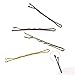 96 Count Bobby Pins - Hair Care High-Grade Clip, Multicolors Hairpin for Girls and Women, Black, Gold, Red Wine and Light Gray Gold