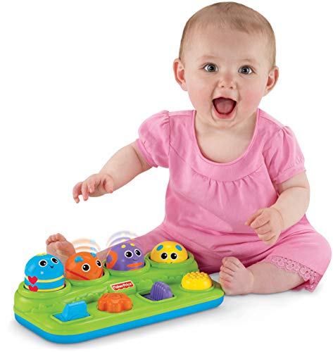 Fisher-Price Brilliant Basics Boppin' Activity Bugs (Amazon Exclusive)