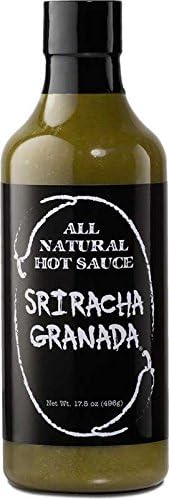 Sriracha Granada Green Sriracha All Natural Hot Sauce, 17.5 oz