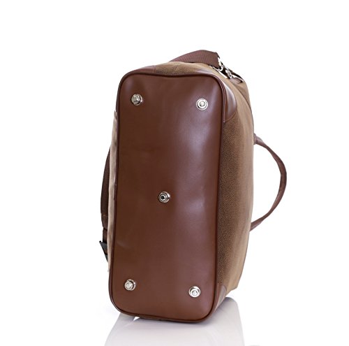 kangol chocolate wheelie holdall