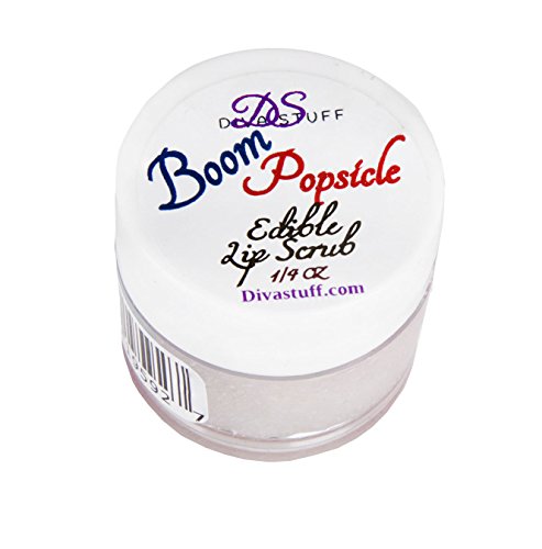 Diva Stuff Lip Scrubbie, 1/4 ounce of Fun Flavor For Soft Lips, Boom Popsicle