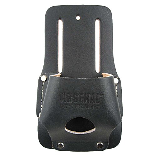 Ergodyne Arsenal 5471 Black Leather Carpenter's Tape Measure Holder