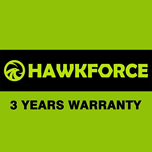 HAWKFORCE 20V Lithium Ion Cordless Reciprocating Saw Kit Variable Speed Trigger with 6 PCS Blades for Wood and Metal Cutting Ideal for Home and Garden (CRS20L)