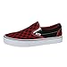 Vans Unisex Adult Checkerboard Slip-On Black/Formula One Red Check VN000EYE36M Mens 7.5, Womens 9