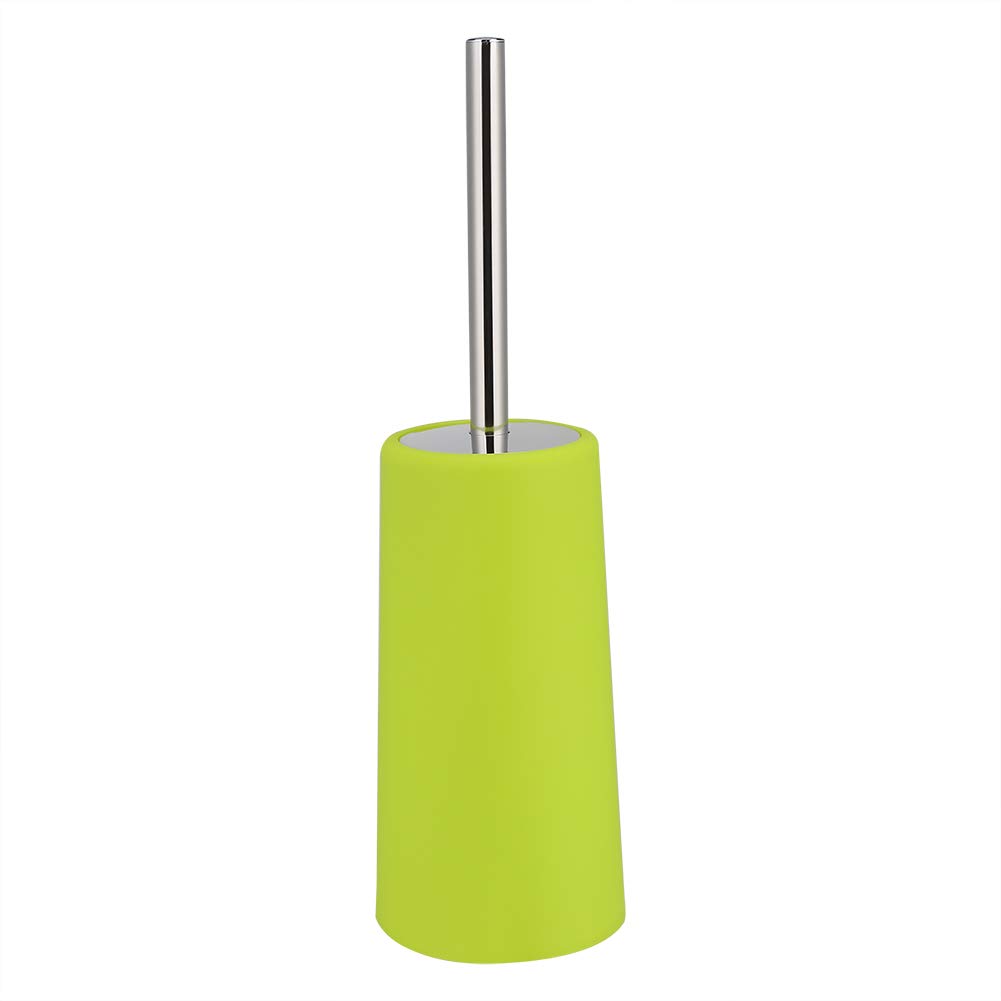 EBTOOLS Drum Stainless Steel Toilet Brush Set Toilet Brush and Holder Set 2 Pack for Bathroom Cleaning Toilet Brush Set(green)
