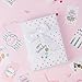 WRAPAHOLIC Gift Tags with String - 54PCS Birthday Paper Tags with Glitter Celebrating Candles, Balloons Pattern Design for Birthday, Party Favors, Baby Shower