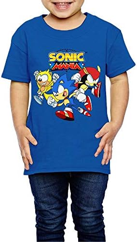 Washed Cotton Baby Boy Girls Shirt SM-Blue catCute Toddler Kids Summer T Shirt Funny