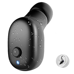 Vapesoon Bluetooth 完全 ワイヤレスイヤホン 片耳 IP68 防水 マイク内蔵 ハンズフリー通話