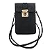 Womens Small Travel Phone Purse Luxury Matte PU Leather Crossbody Single Shoulder Bag Cellphone Pouch Wallet Case for iPhone X 8 7 6 Plus