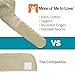 More of Me to Love Viscose and Cotton Blend Bra Liner 3-Pack Size: XL Color: Black, White, Beige