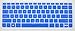 Folox Keyboard Protector Cover Skin for HP Envy 14-k, 14t-k, 14-f, 14-e, 14z-n Series, Such as 14-k001t, 14-k010us, 14-k027cl, 14t-k100, 14-f020us, 14-e021tx, 14z-n100 Notebook (Blue)