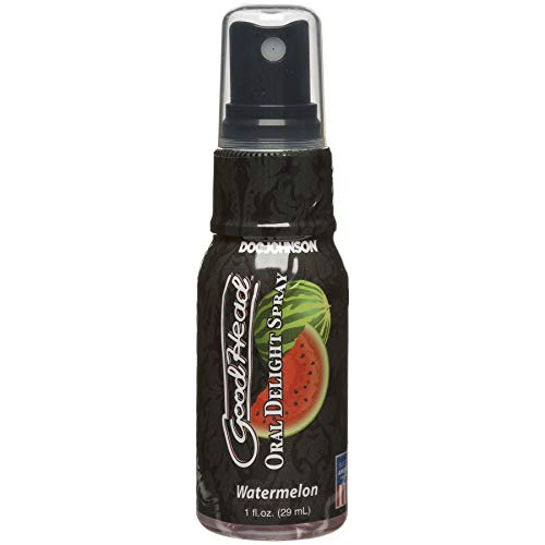 Doc Johnson GoodHead – Oral Delight Spray – Watermelon – 1 fl. Oz. (29 ml), Multicolor