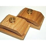 1 Pair Mini Ash Wood Hang-Ups Quilt Clamps Clips - Small