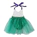 Wennikids Baby Girls Sequins Mermaid Bodysuit Romper Jumpsuit Summer Sunsuit Outfits Large Purple/Green
