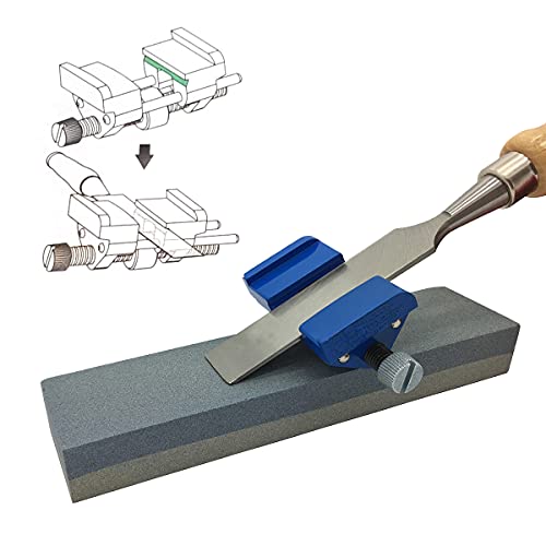 CartLife Honing Guide Jig for Wood Chisel Edge Sharpening Holder,Fixed Angle Knife Sharpener