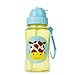 Skip Hop Toddler Sippy Cup Transition Bottle: Dishwasher-Safe Water Bottle with Flip Top Lid, Giraffe