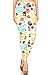 Leggings Depot High Waisted Checkered & Animal Print Leggings for Women-Full Length-R808, Friendly Paws, Plus Size