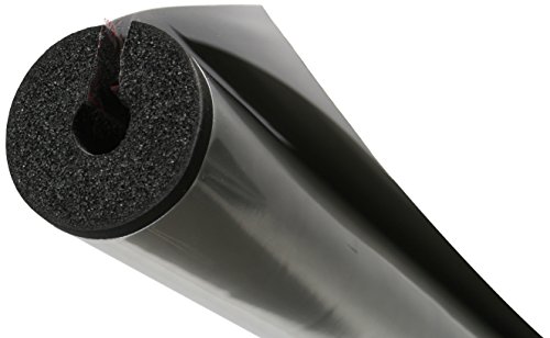 K-Flex 6RYL048138AL PVC Clad AL Tube, 1-3/8" Nominal Insulation ID, 3' Length, 1/2" Wall Thickness, Silver (Pack of 42)